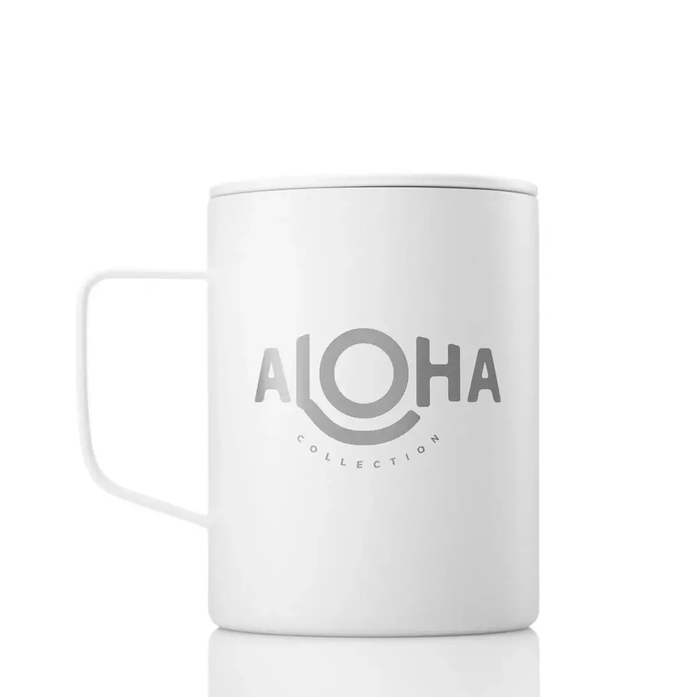 Aloha Collection• MIZU TRAVEL MUG ALOHA Logo White